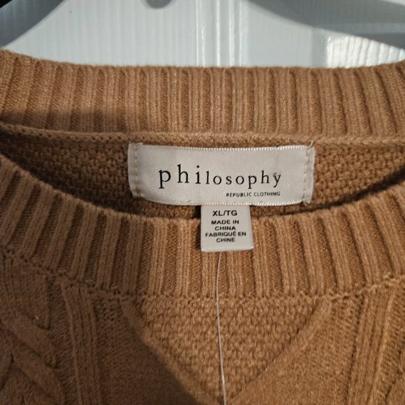 Philosophy Long Sleeve Sweater Size XL - Picture 2 of 10